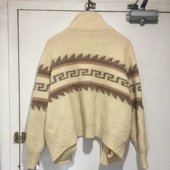 VINTAGE TUNDRA KNITTED CARDIGAN SWEATERS SIZE L - Picture 5 of 9